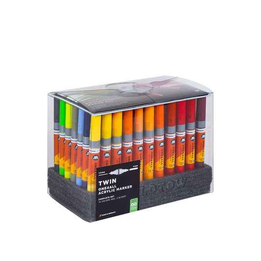 Molotow - Markers - One4All - Twin - Complete Set 74 Colors