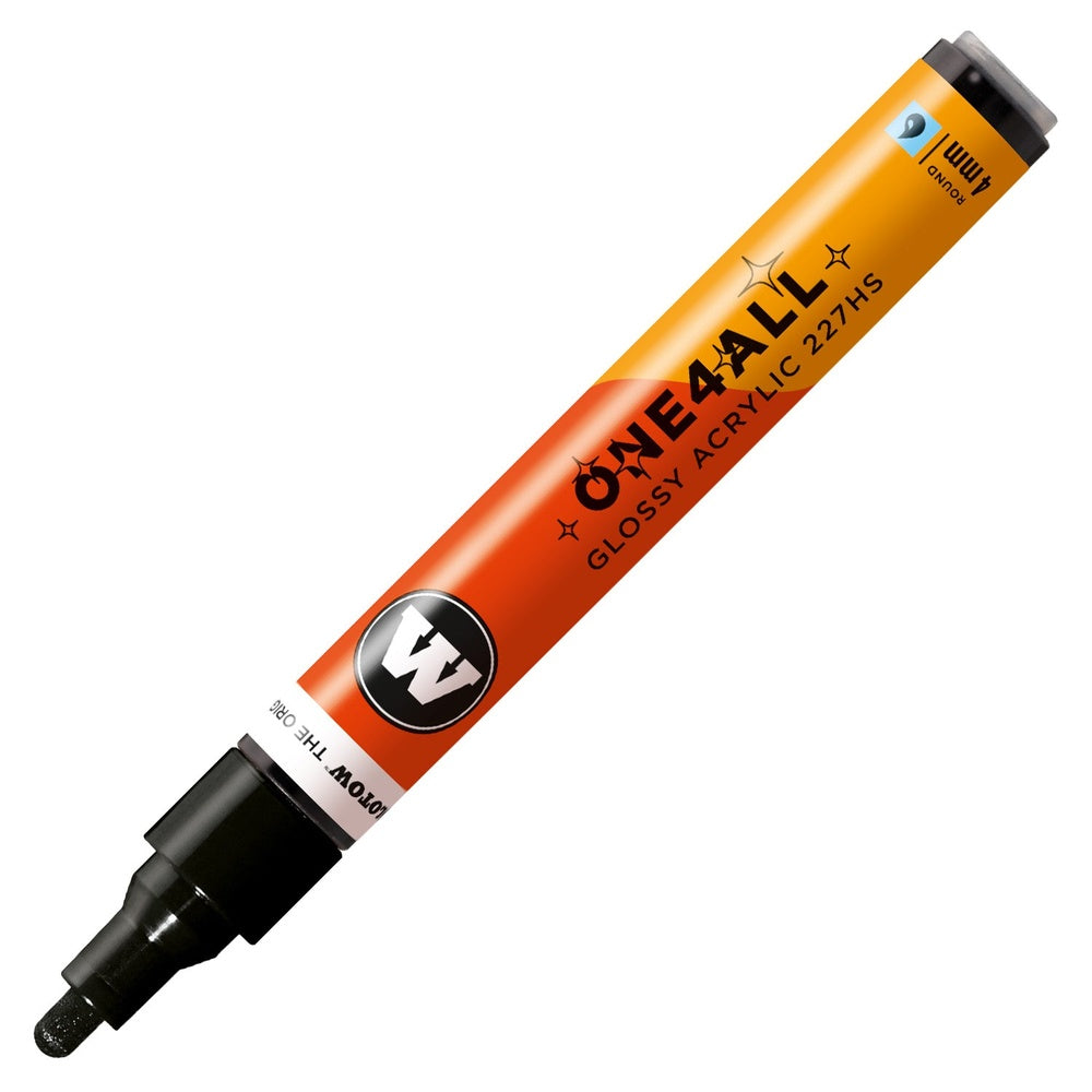 Molotow - Markers - One4All - 227HS - #252 Black Glossy 4mm