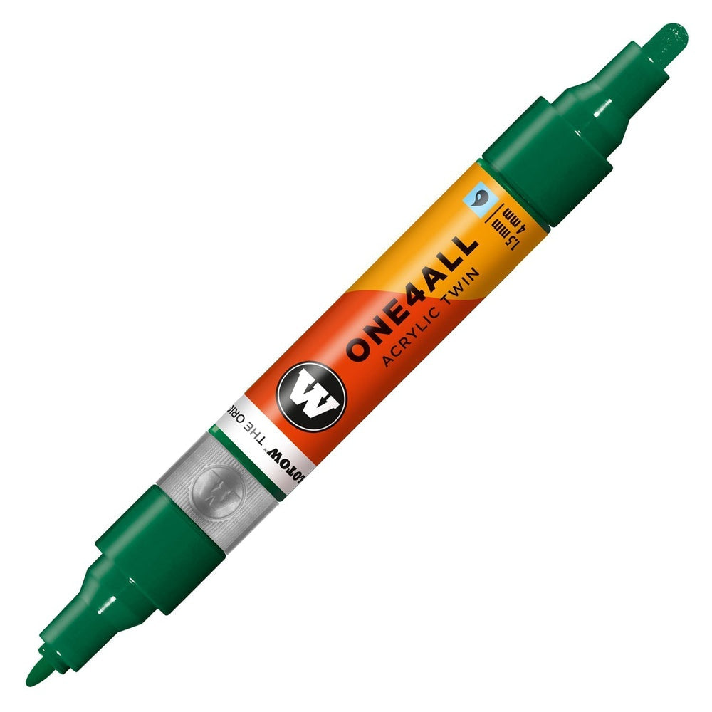Molotow - Markers - One4All - Twin - #096 Mister Green 1.5 and 4mm