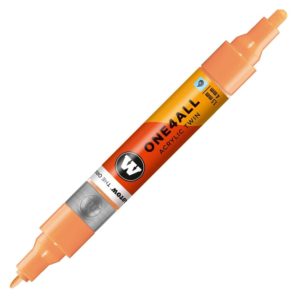 Molotow - Markers - One4All - Twin - #117 Peach Pastel 1.5 and 4mm