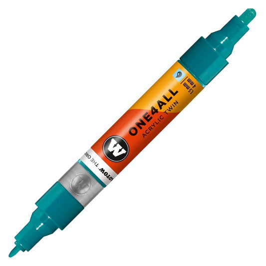 Molotow - Markers - One4All - Twin - #235 Turquoise 1.5 and 4mm