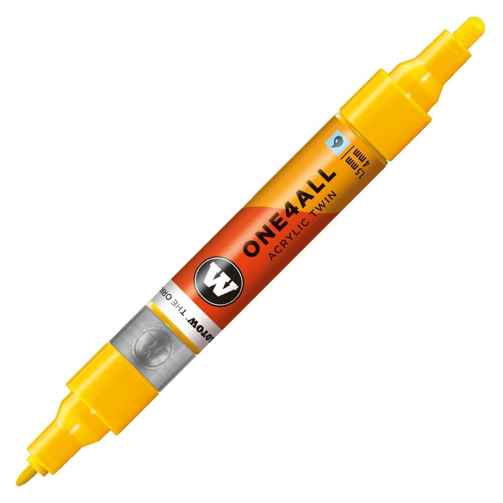 Molotow - Markers - One4All - Twin - #239 Signal Yellow 1.5 and 4mm
