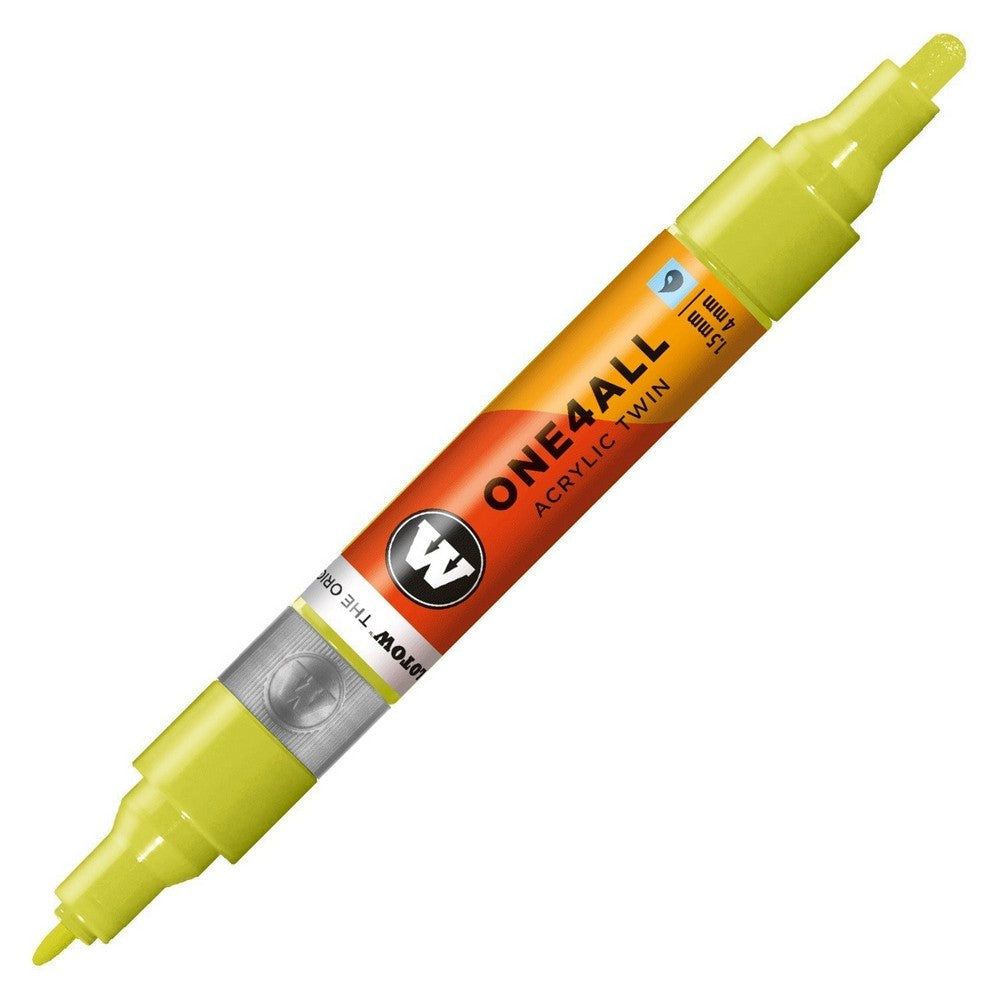 Molotow - Markers - One4All - Twin - #257 Nature Green Light 1.5 and 4mm
