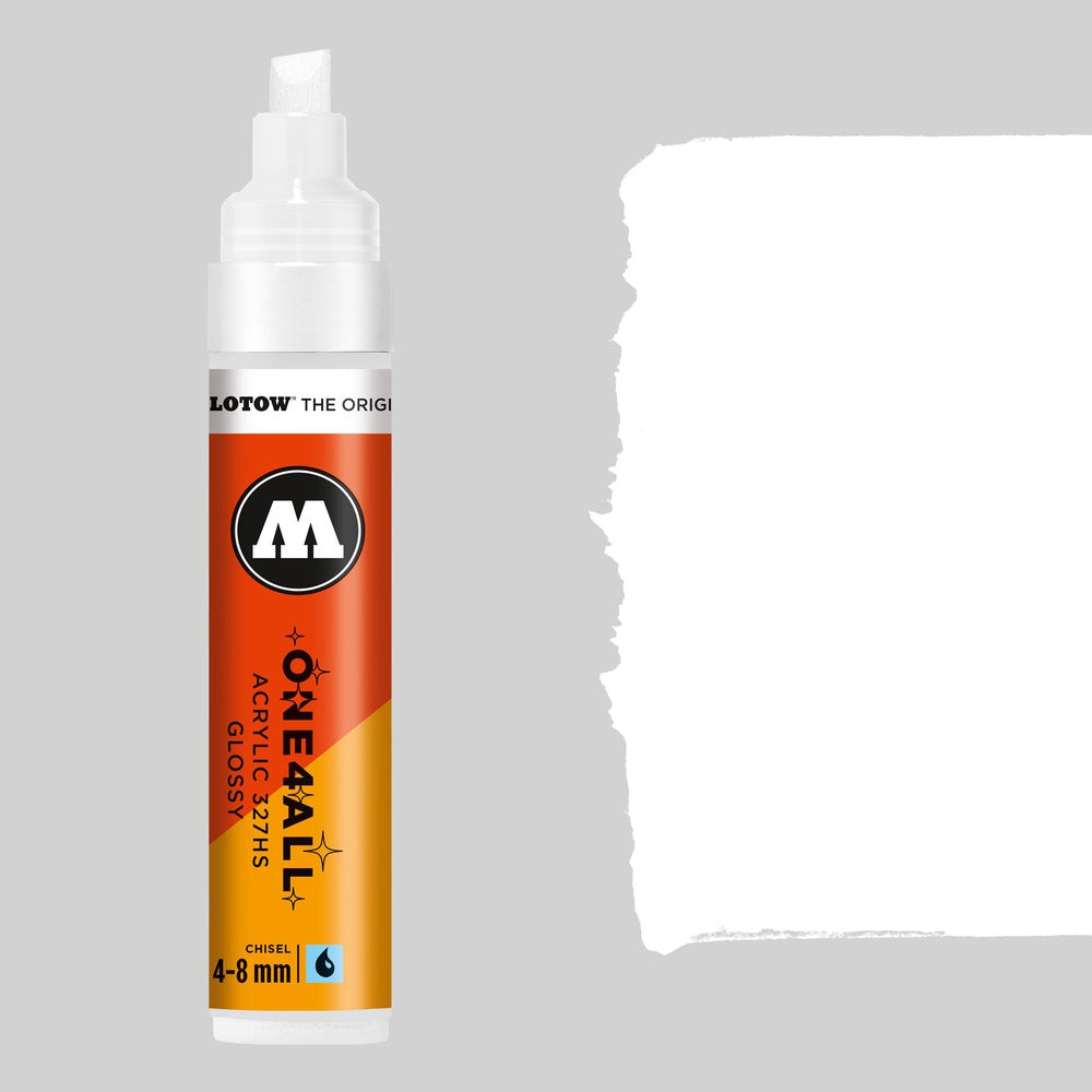 Molotow - Markers - One4All - 327HS - #251 White Glossy 4-8mm