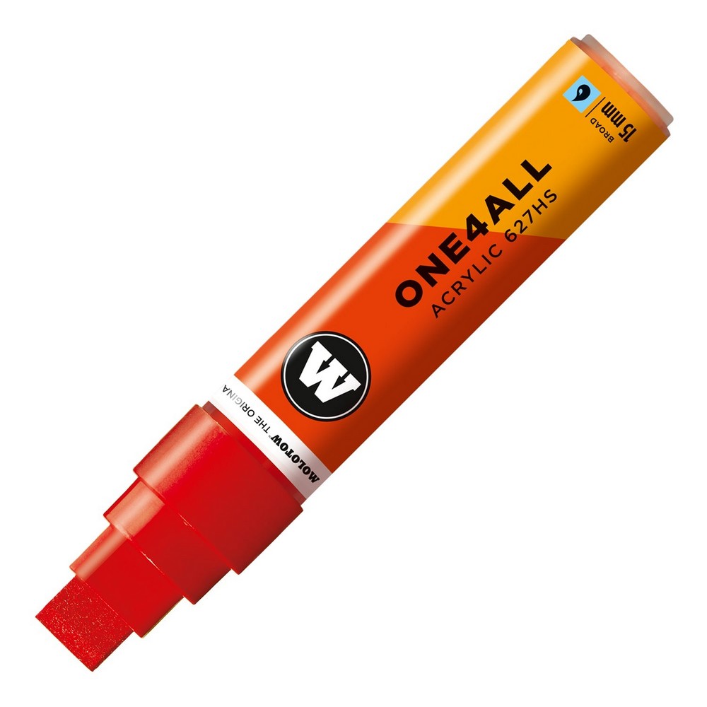 Molotow - Markers - One4All - 627HS - #013 Traffic Red 15mm
