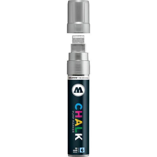 Molotow - Markers - Chalk - #001 Metallic Silver 15mm