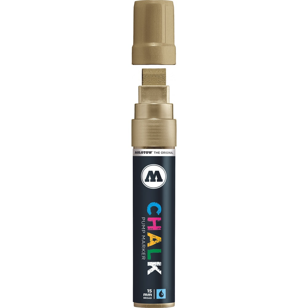 Molotow - Markers - Chalk - #002 Metallic Gold 15mm