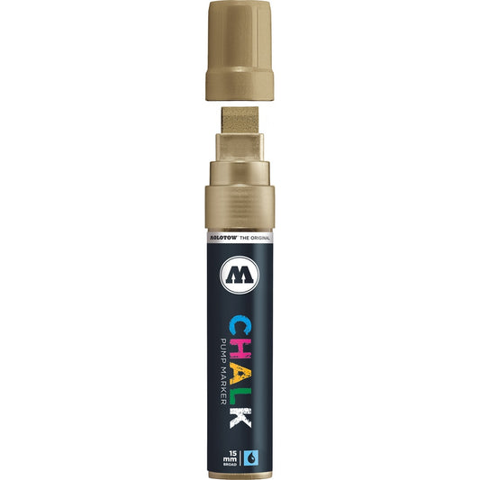 Molotow - Markers - Chalk - #002 Metallic Gold 15mm
