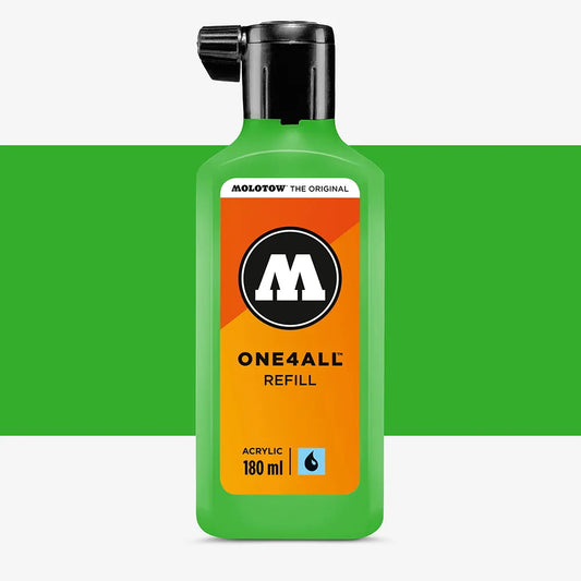 Molotow - Markers - One4All - Refill - #219 Neon Green Fluorescent 180ml