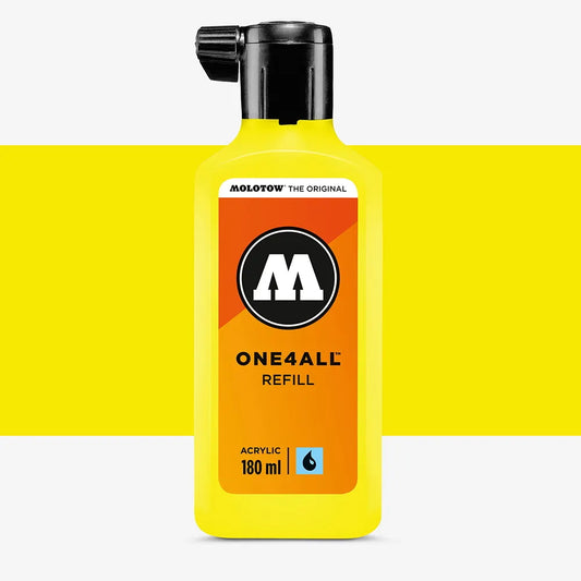 Molotow - Markers - One4All - Refill - #220 Neon Yellow Fluorescent 180ml