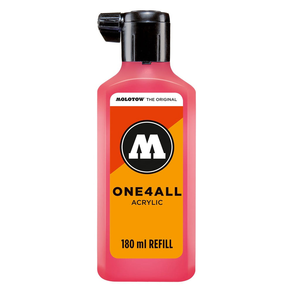 Molotow - Markers - One4All - Refill - #262 Antistatik Neon Red Fluo 180ml