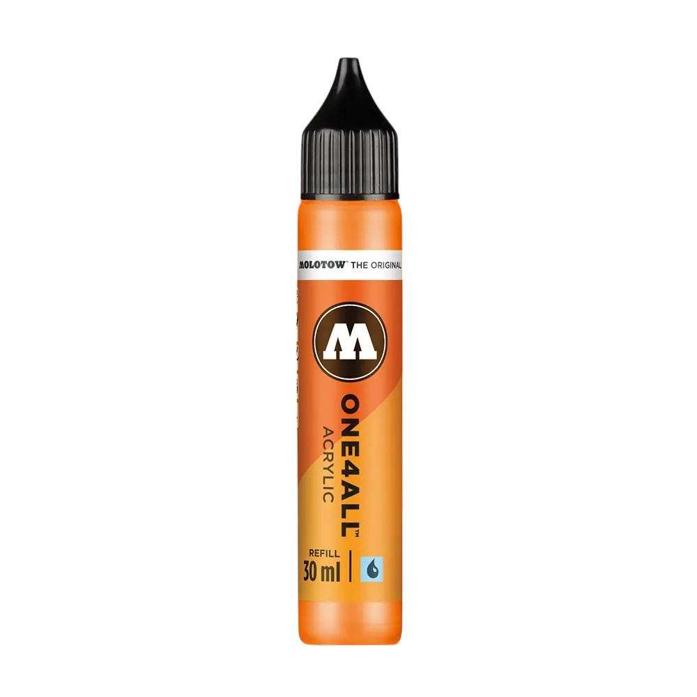 Molotow - Markers - One4All - Refill - #218 Neon Orange Fluorescent 30ml
