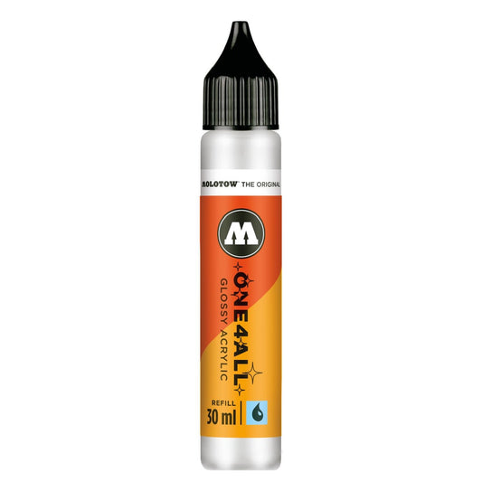 Molotow - Markers - One4All - Refill - Glossy 30ml #251 White Glossy 30ml