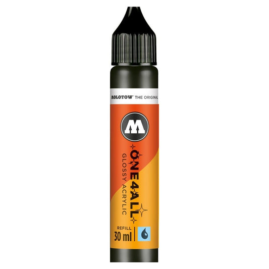 Molotow - Markers - One4All - Refill - Glossy 30ml #252 Black Glossy 30ml
