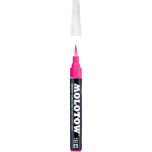 Molotow - Markers - Aqua - Pump - Softliner - #008 Pink 1mm