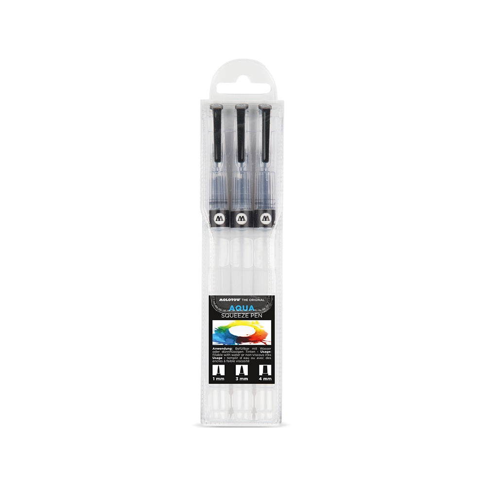 Molotow - Markers - Aqua - Squeeze - Emtpy Marker Easy Pack
