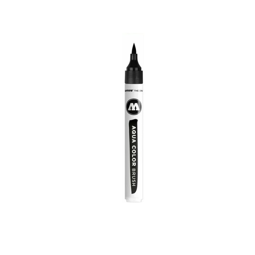 Molotow - Markers - Aqua - Color - Brush - #022 Deep Black