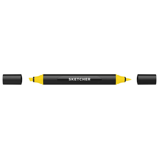 Molotow - Markers - Sketcher - Brush and Chisel - Golden Yellow