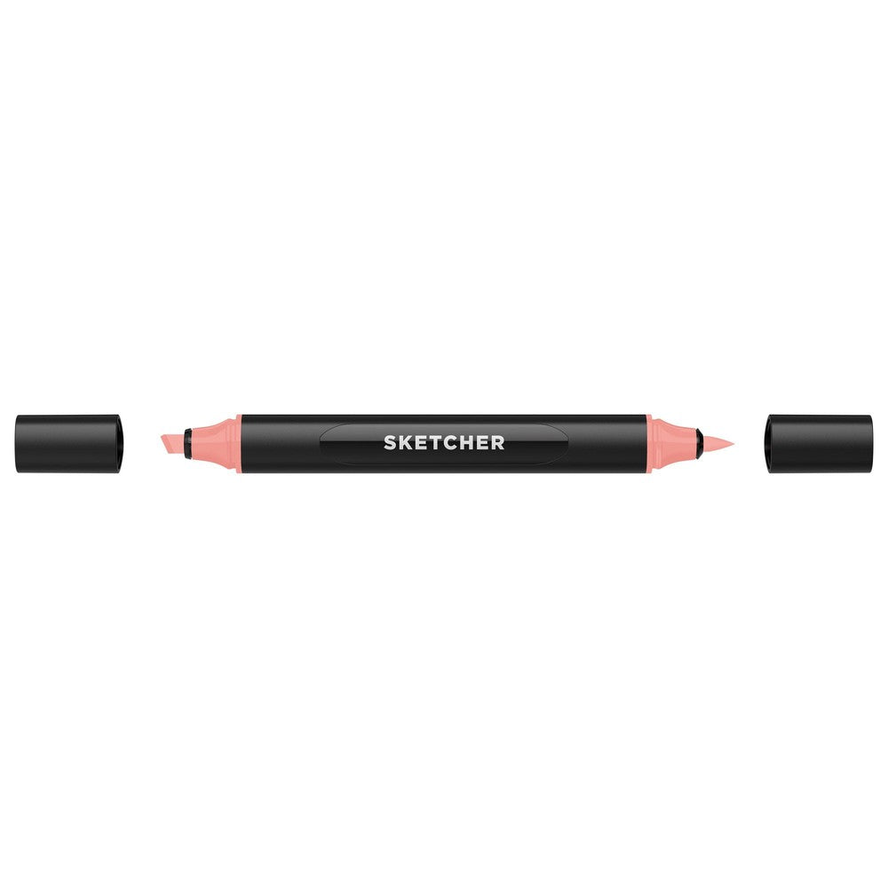 Molotow - Markers - Sketcher - Brush and Chisel - Coral Red Middle
