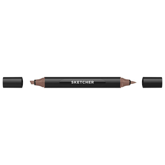 Molotow - Markers - Sketcher - Brush and Chisel - Chestnut