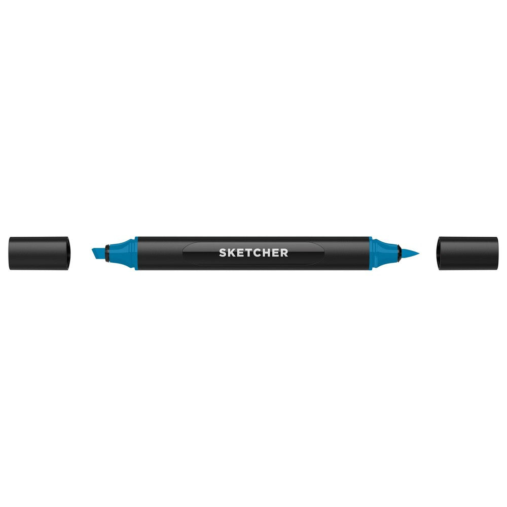 Molotow - Markers - Sketcher - Brush and Chisel - Brilliant Blue