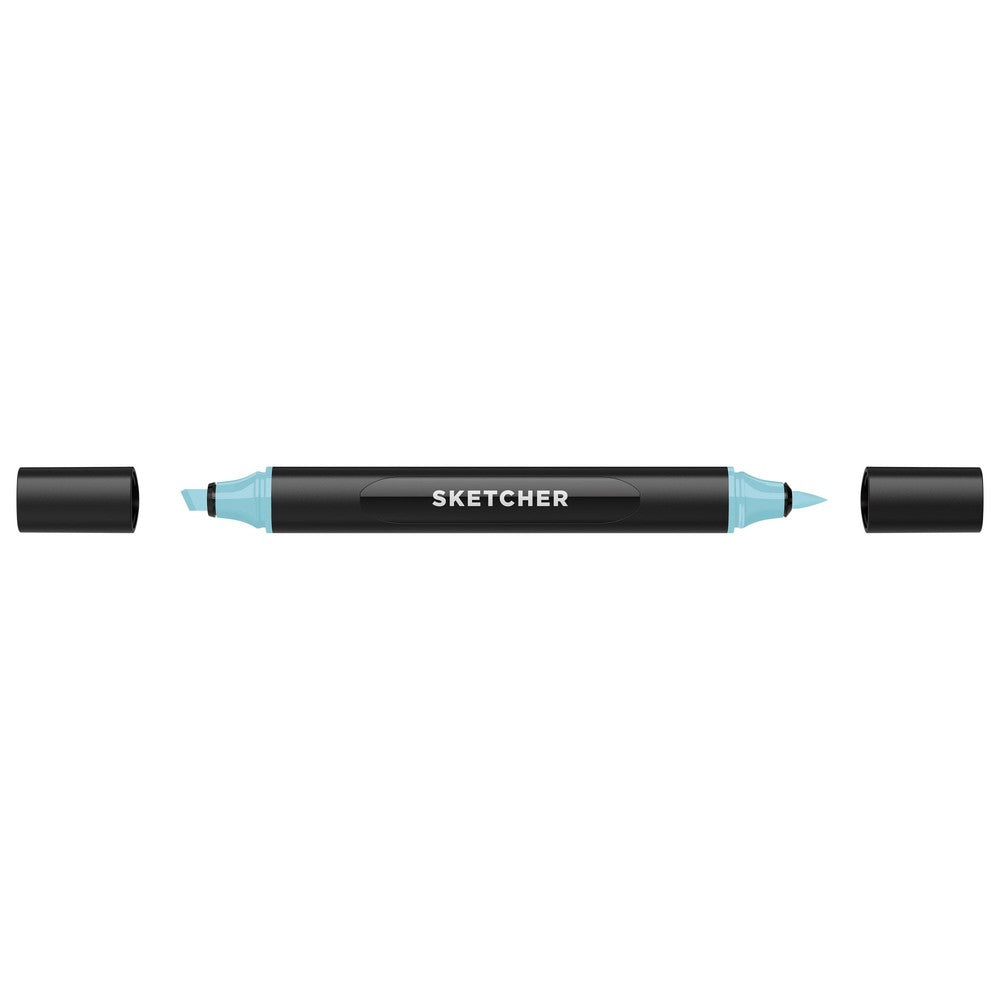 Molotow - Markers - Sketcher - Brush and Chisel - Sky Blue Middle