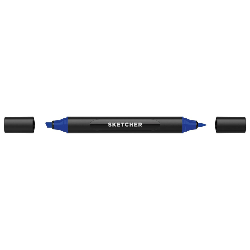 Molotow - Markers - Sketcher - Brush and Chisel - Ultramarine Blue