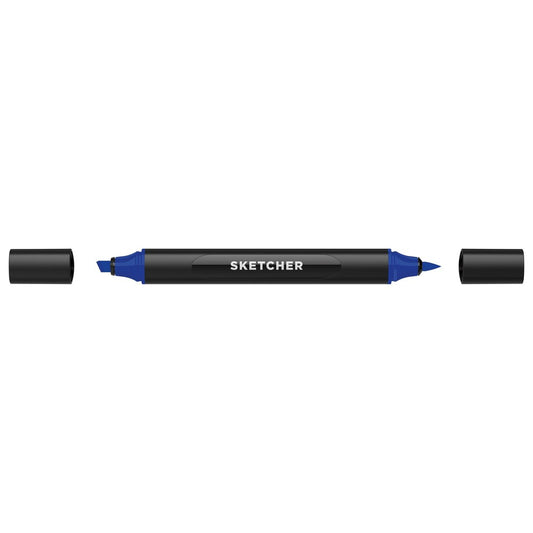 Molotow - Markers - Sketcher - Brush and Chisel - Ultramarine Blue