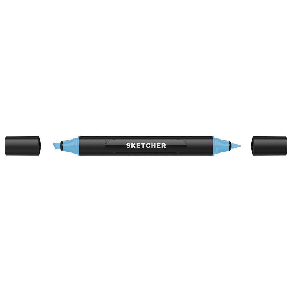 Molotow - Markers - Sketcher - Brush and Chisel - Jeans Blue Middle