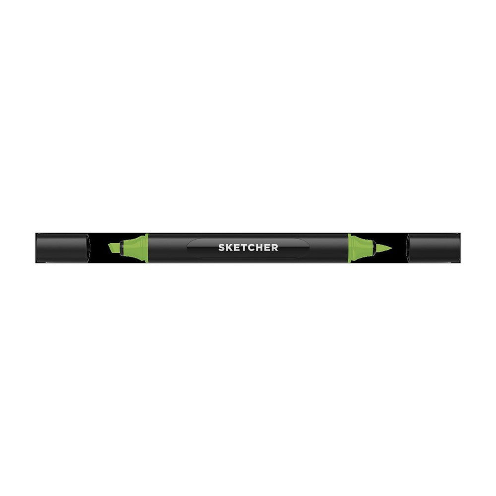 Molotow - Markers - Sketcher - Brush and Chisel - Grass Green