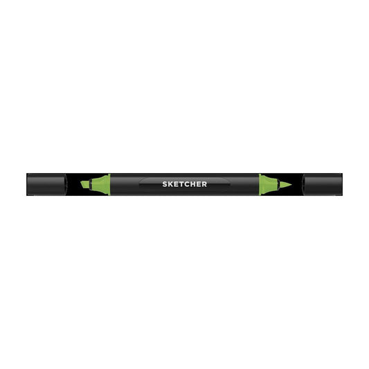 Molotow - Markers - Sketcher - Brush and Chisel - Grass Green