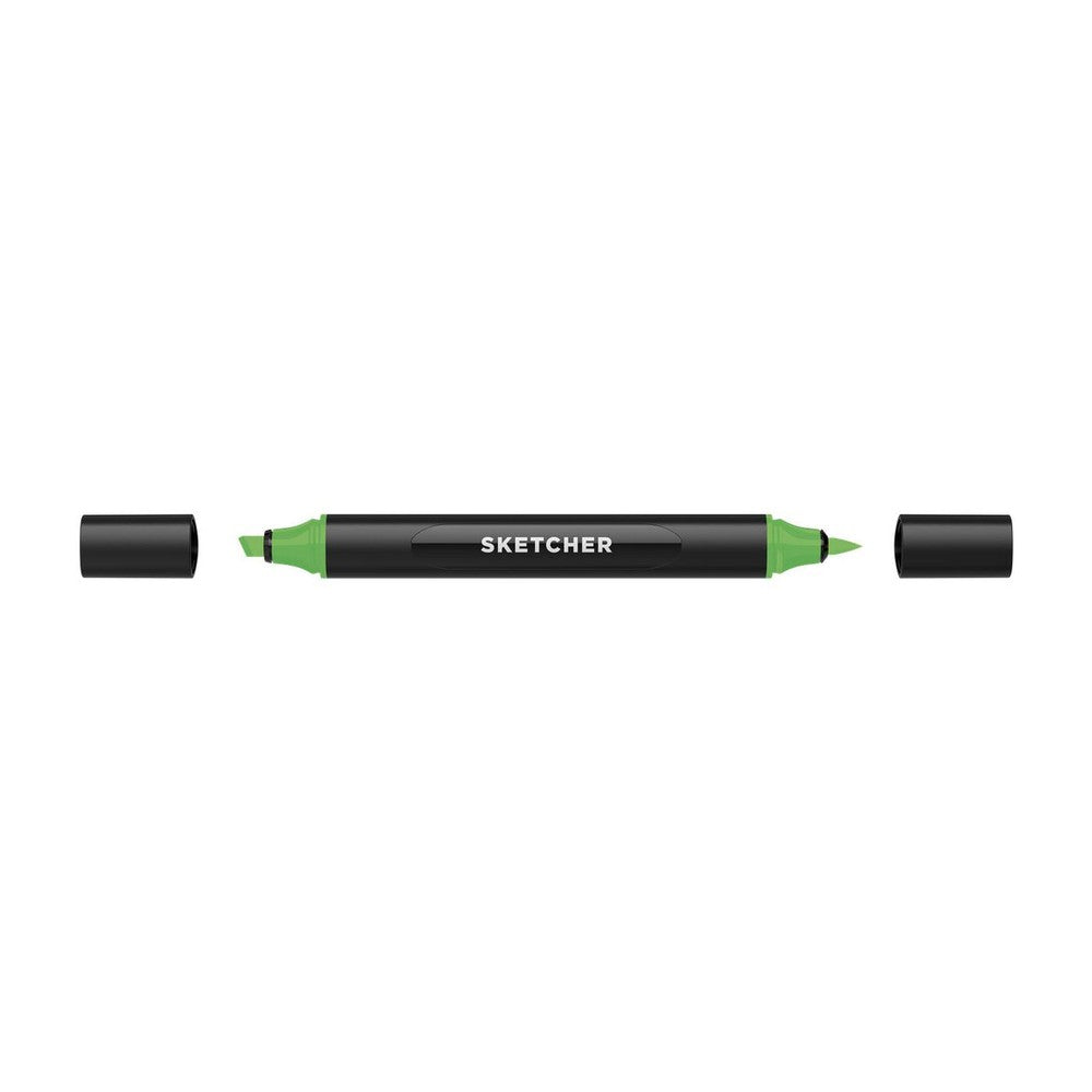Molotow - Markers - Sketcher - Brush and Chisel - Apple Green