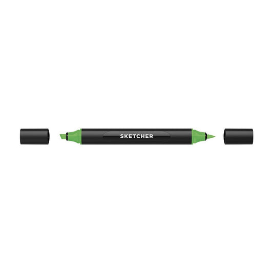 Molotow - Markers - Sketcher - Brush and Chisel - Apple Green