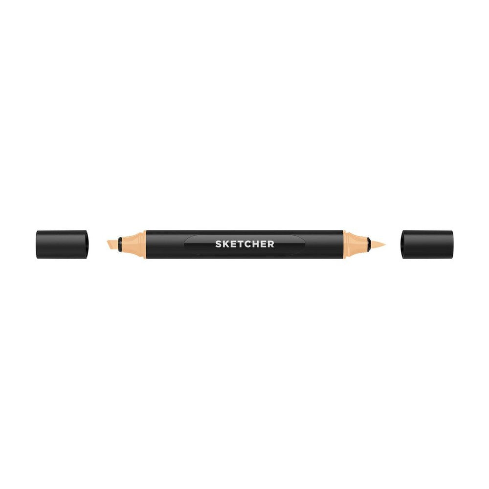 Molotow - Markers - Sketcher - Brush and Chisel - Terracotta Middle
