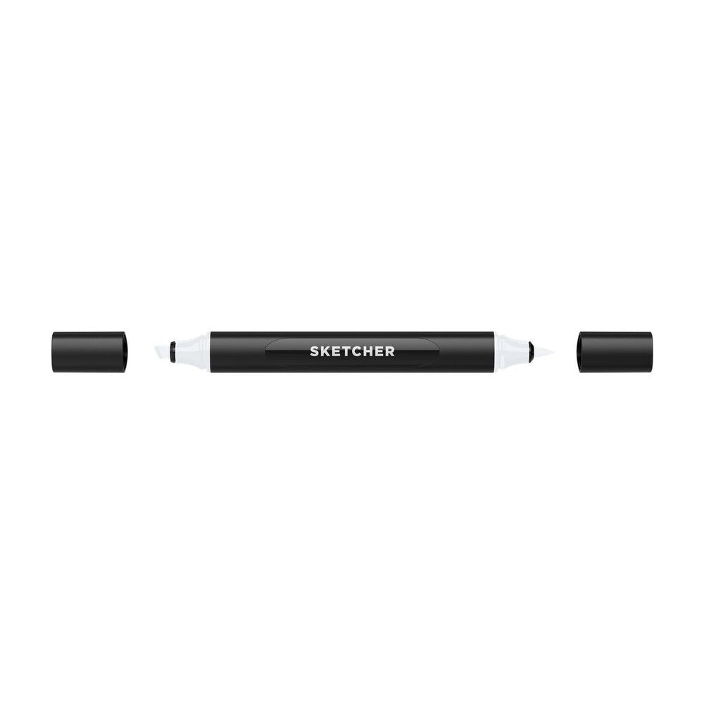 Molotow - Markers - Sketcher - Brush and Chisel - Cool Grey 1