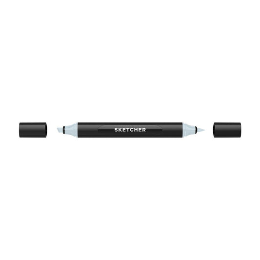 Molotow - Markers - Sketcher - Brush and Chisel - Cool Grey 2