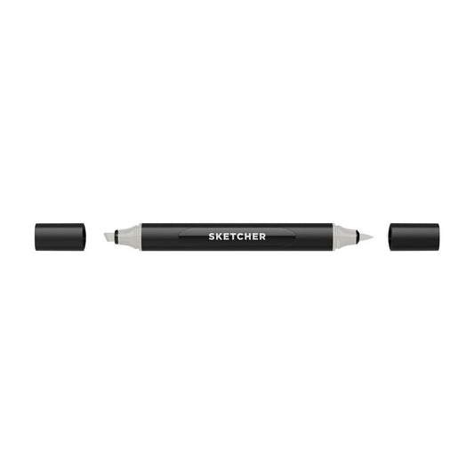 Molotow - Markers - Sketcher - Brush and Chisel - Neutral Grey 2