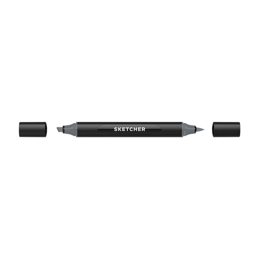 Molotow - Markers - Sketcher - Brush and Chisel - Neutral Grey 4