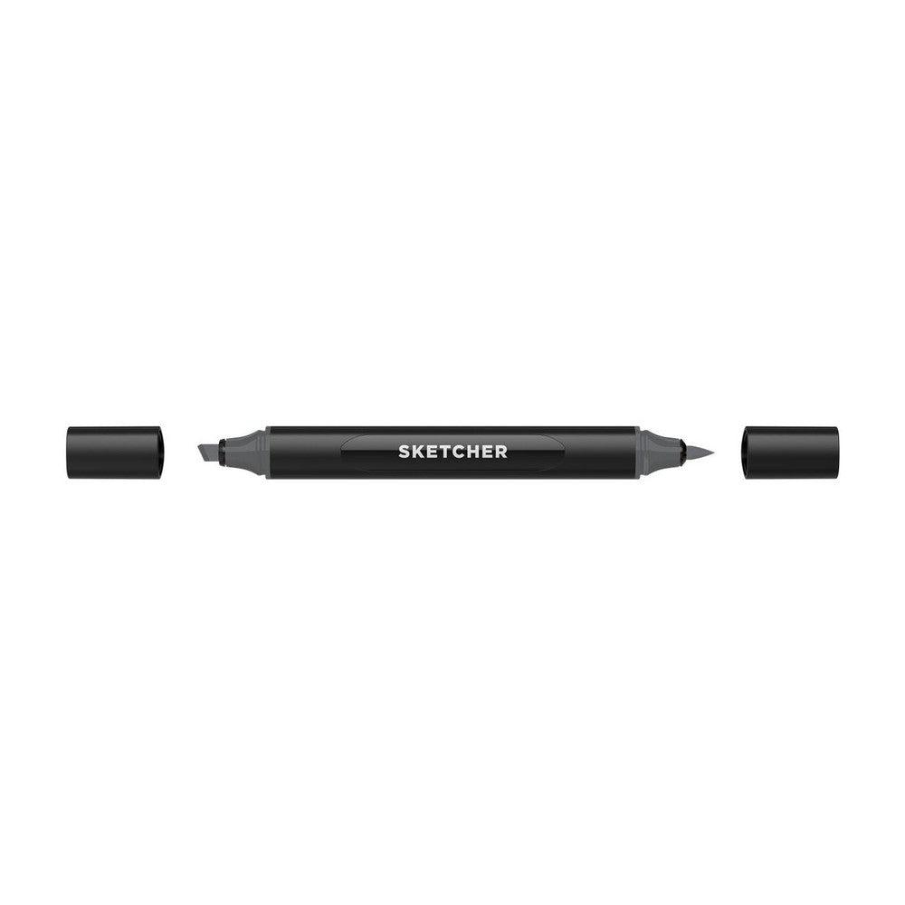 Molotow - Markers - Sketcher - Brush and Chisel - Neutral Grey 5