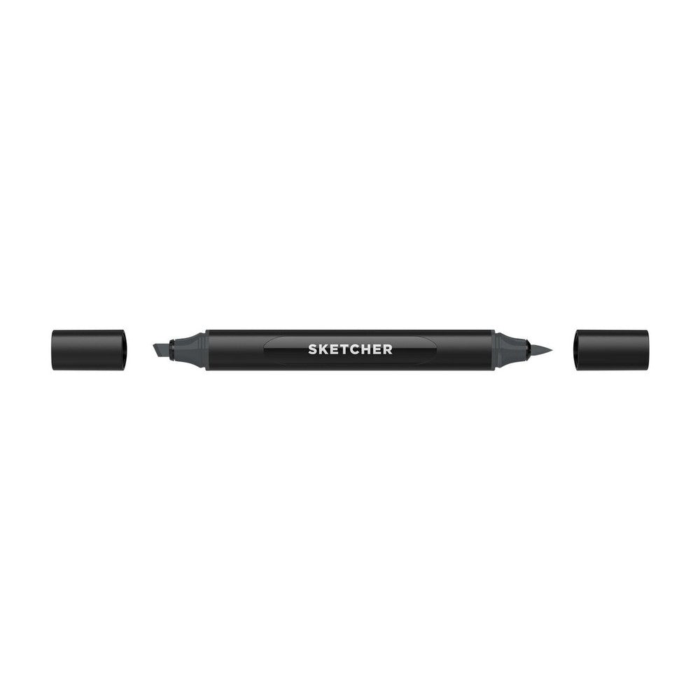 Molotow - Markers - Sketcher - Brush and Chisel - Neutral Grey 6