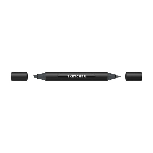 Molotow - Markers - Sketcher - Brush and Chisel - Neutral Grey 6