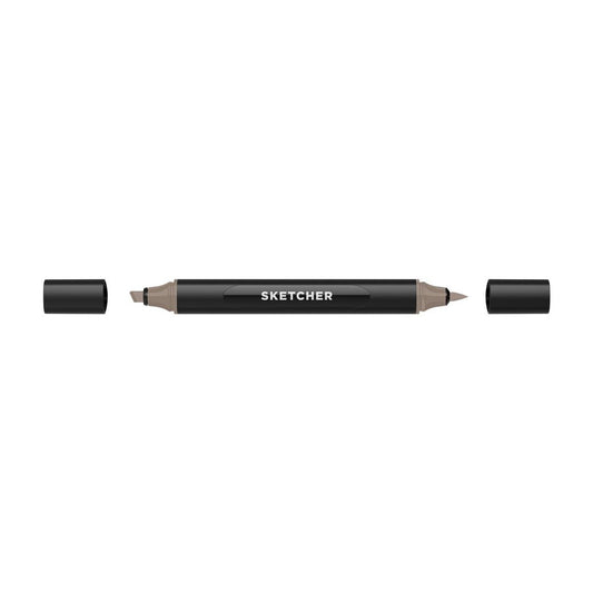 Molotow - Markers - Sketcher - Brush and Chisel - Warm Grey 3