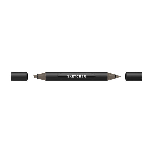 Molotow - Markers - Sketcher - Brush and Chisel - Warm Grey 4