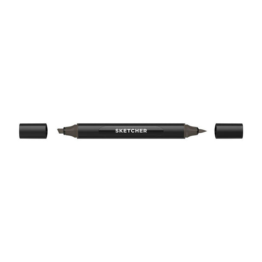 Molotow - Markers - Sketcher - Brush and Chisel - Warm Grey 5