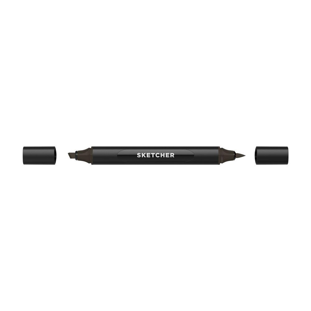 Molotow - Markers - Sketcher - Brush and Chisel - Warm Grey 6