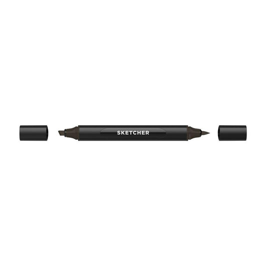 Molotow - Markers - Sketcher - Brush and Chisel - Warm Grey 6