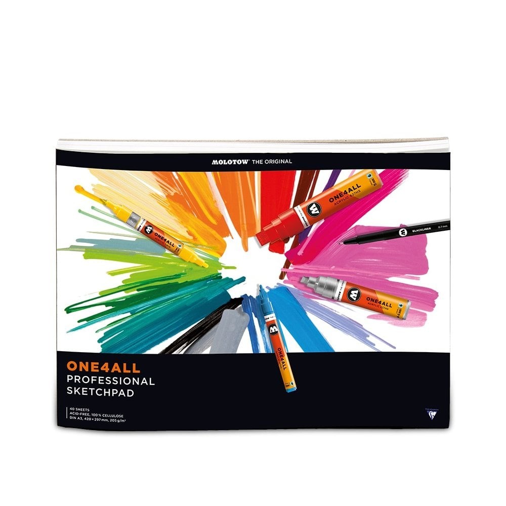 Molotow - Merchandise - One4All Professional Sketchpad Din A3 Landscape