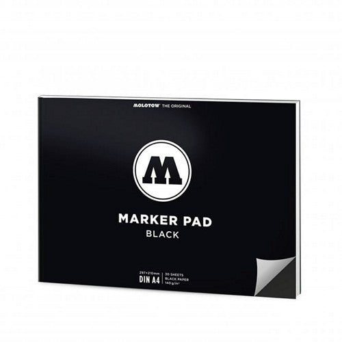 Molotow - Merchandise - Marker Pad Black Din A4 Landscape