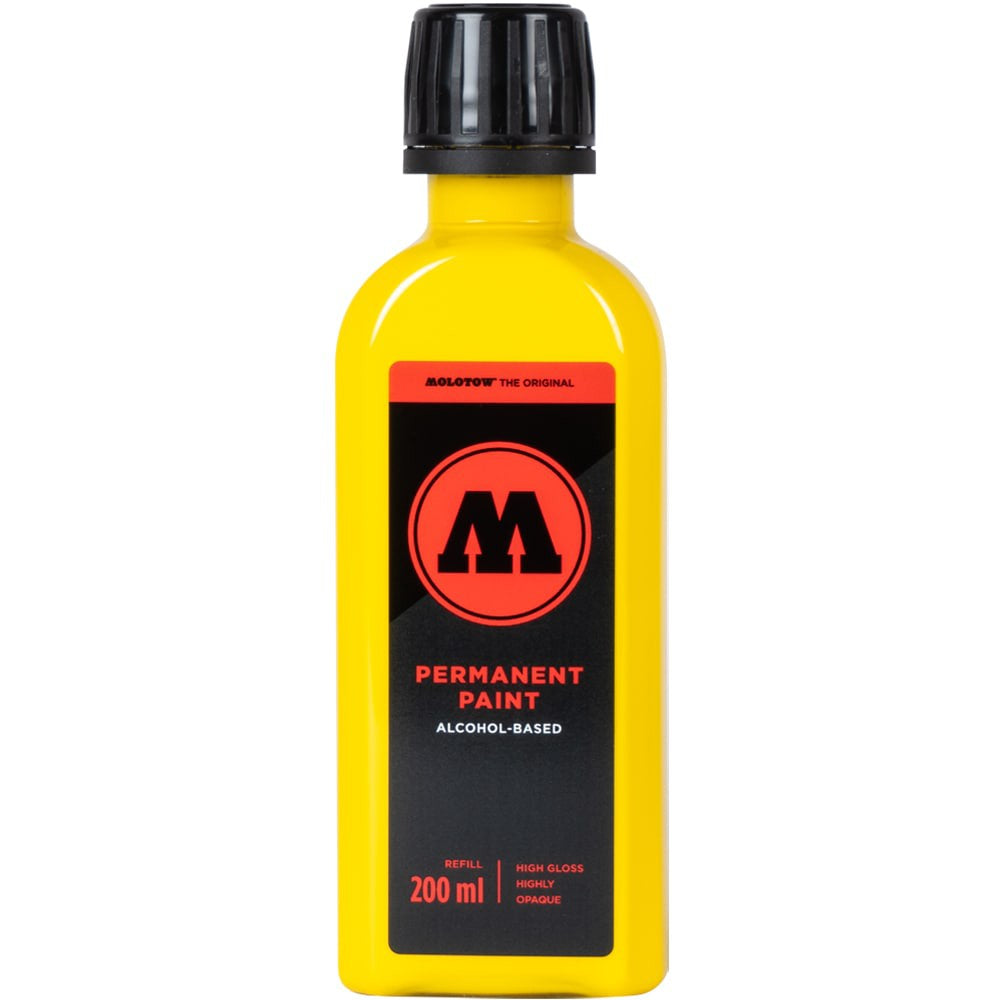 Molotow - Markers - Dripsticks - Refill - Zinc Yellow 200ml