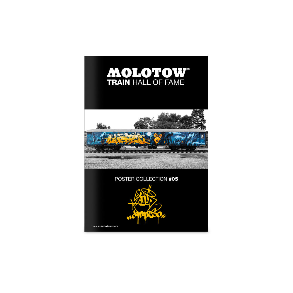 Molotow - Merchandise - Posters - Train Hall Of Fame #05 Caparso & Slider